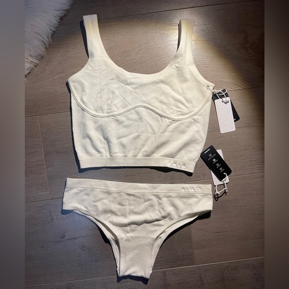 BAMBOO Lounge set Bra top XS/S Bottoms M/L - Picture 1 of 5
